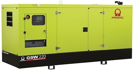 Дизельный генератор Pramac GSW220P в кожухе