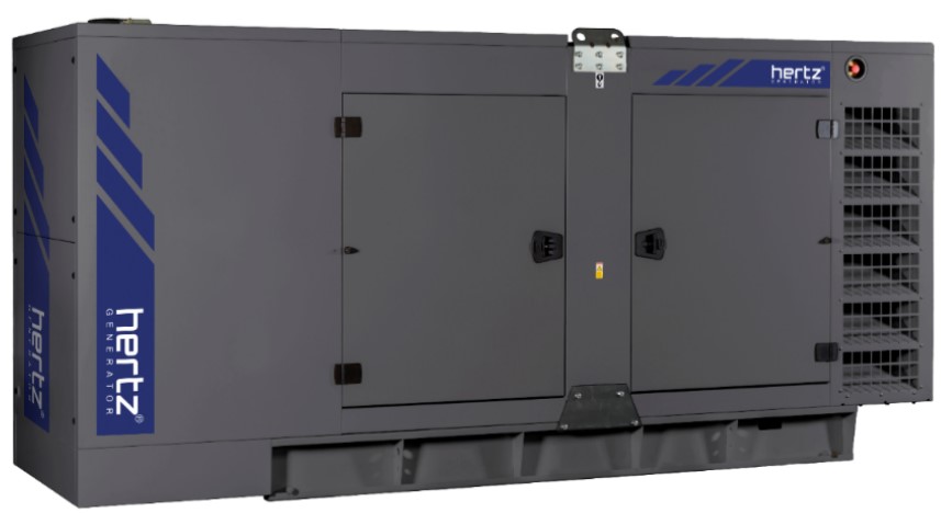 Дизельный генератор Hertz HG 204 PC в кожухе с АВР