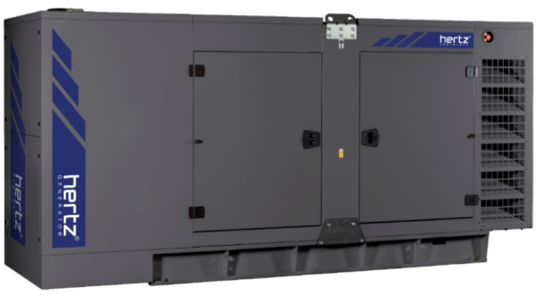 Дизельный генератор Hertz HG 221 DL в кожухе с АВР