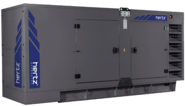 Дизельный генератор Hertz HG 406 PC в кожухе с АВР