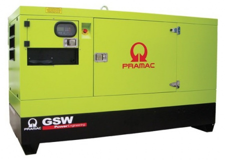Дизельный генератор Pramac GSW30P в кожухе