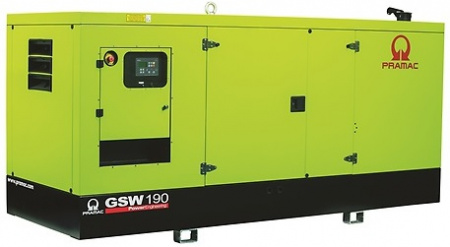 Дизельный генератор Pramac GSW190I в кожухе