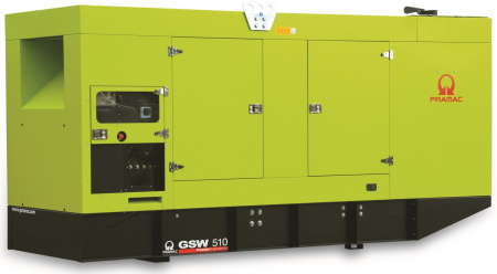 Дизельный генератор Pramac GSW510V в кожухе