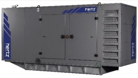 Дизельный генератор Hertz HG 600 DL в кожухе с АВР
