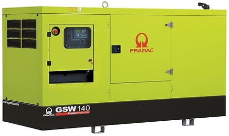 Дизельный генератор Pramac GSW140I в кожухе