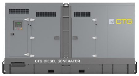 Дизельный генератор CTG 313D в кожухе с АВР
