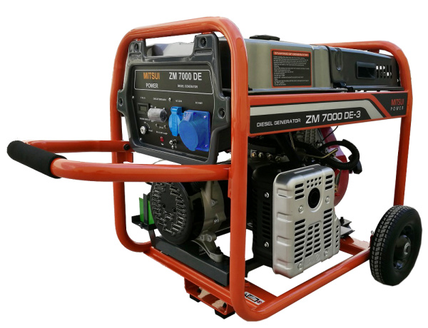 Дизельный генератор Mitsui Power ZM 7000 DE