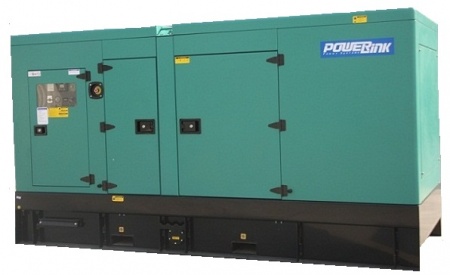 Дизельный генератор PowerLink GMS100PXS в кожухе с АВР