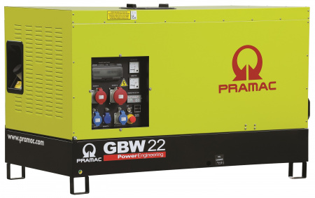Дизельный генератор Pramac GBW22Y в кожухе